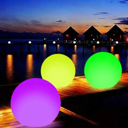 Ballon géant lumineux rechargeable sans fil