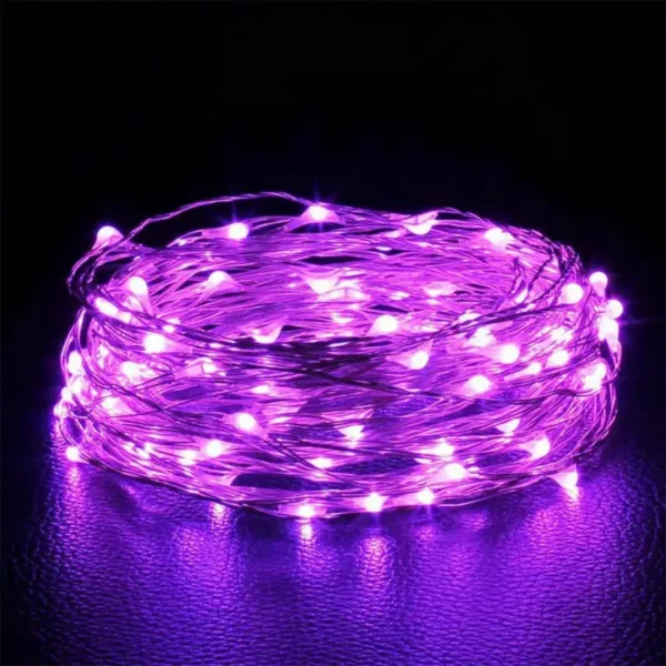 Guirlande extérieure led multicolore à batterie – Image 8