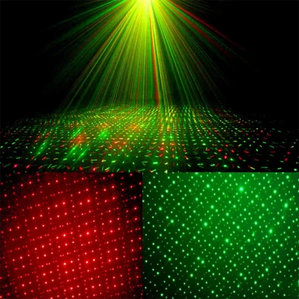 Mini projecteur laser extérieur télécommande intégrée – Image 6