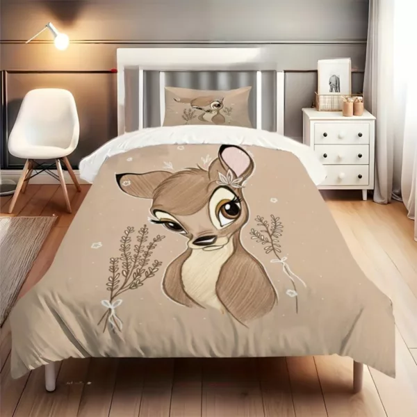 Parure de lit Bambi douceur florale – Image 5