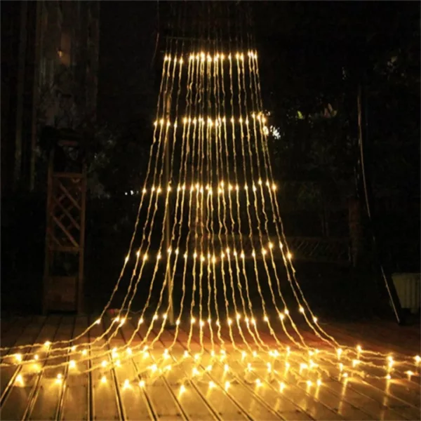 Rideau led effet cascade pour soirée – Image 4
