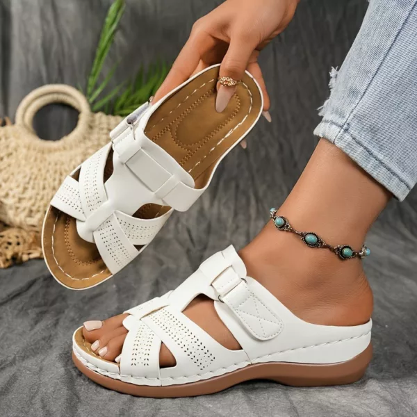 Sandales orthopédiques antidérapantes à bride – Image 5