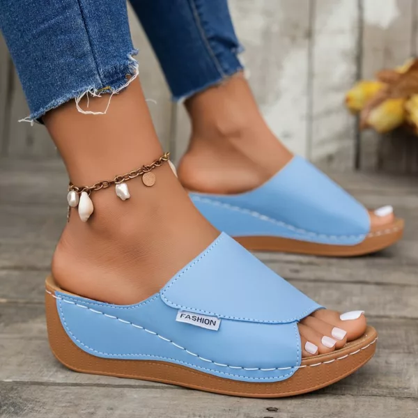 Sandales orthopédiques élégantes talon ouvert – Image 13