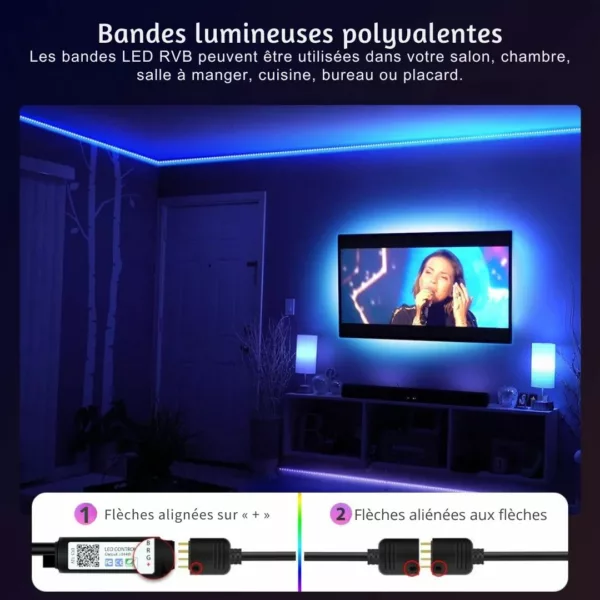 Tube led multicolore pour piste danse extérieure – Image 2