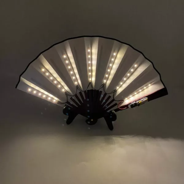 Ventilateur portable lumineux led pour fête – Image 8