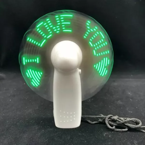 Ventilateur portable lumineux pour animation extérieure – Image 7