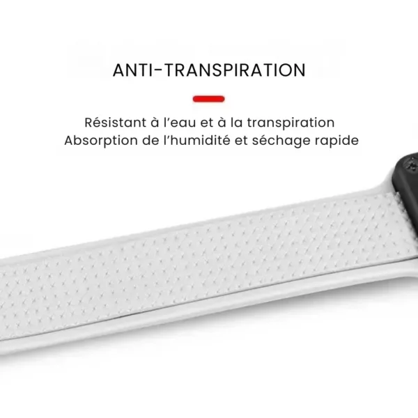 Bracelet lumineux réglable avec batterie rechargeable – Image 4
