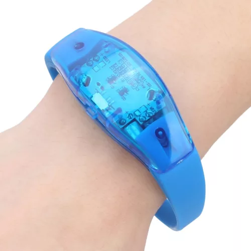 Bracelet néon rechargeable pour animation festive