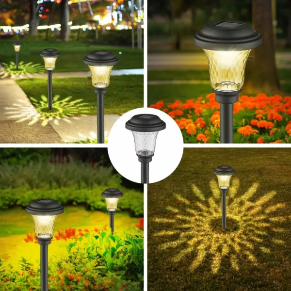 Décoration lumineuse solaire pour allée de jardin – Image 3