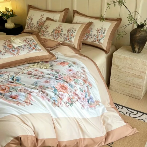Parure de lit florale chic romantique – Image 7