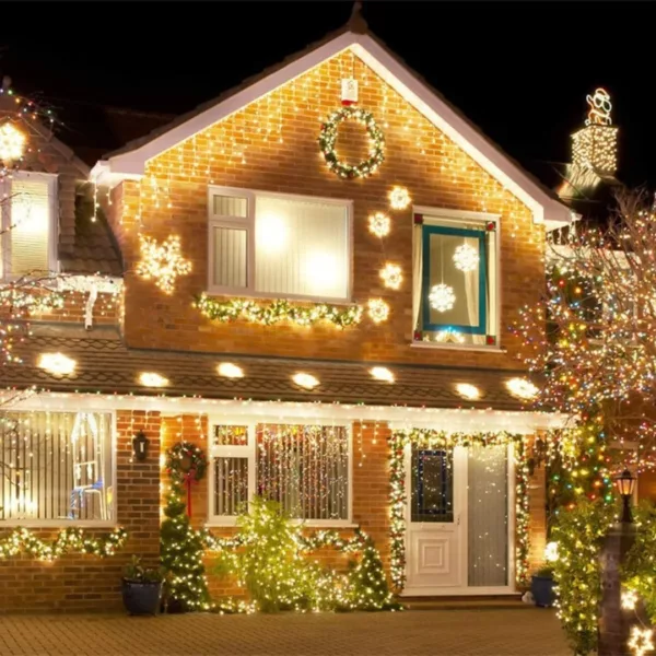 Rideau led extérieur sans fil pour terrasse – Image 4