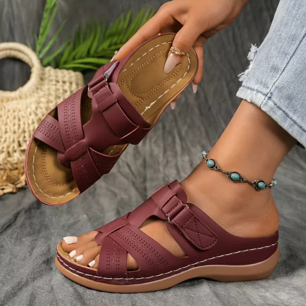 Sandales orthopédiques antidérapantes à bride – Image 9