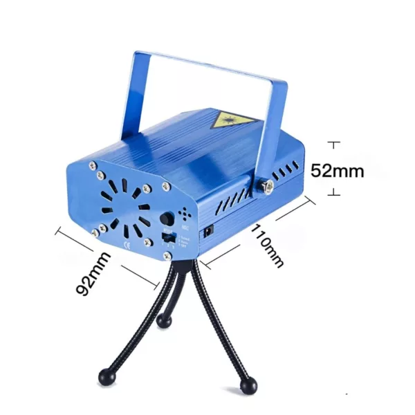 Mini projecteur laser extérieur télécommande intégrée – Image 9