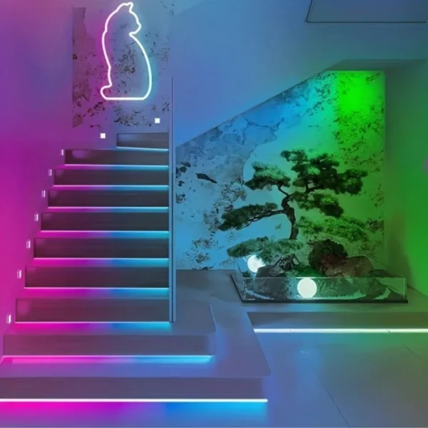 Néon lumineux mural rechargeable sans fil – Image 8