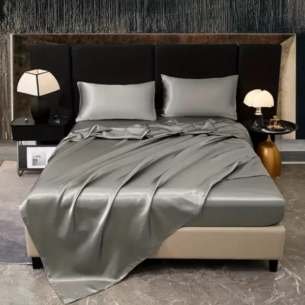 Parure de lit satin doux luxe – Image 10