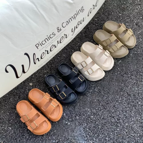 Sandales légères boucles ergonomiques femme