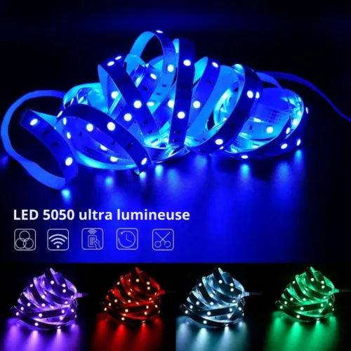Tube led multicolore pour piste danse extérieure