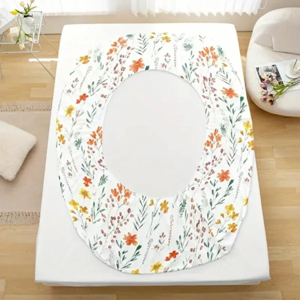 Parure de lit imprimé floral printanier – Image 6