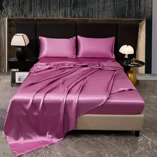 Parure de lit satin doux luxe – Image 9