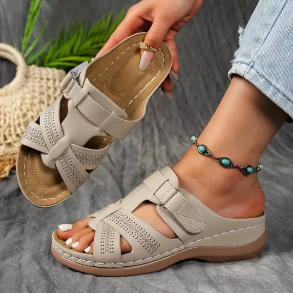 Sandales orthopédiques antidérapantes à bride – Image 13