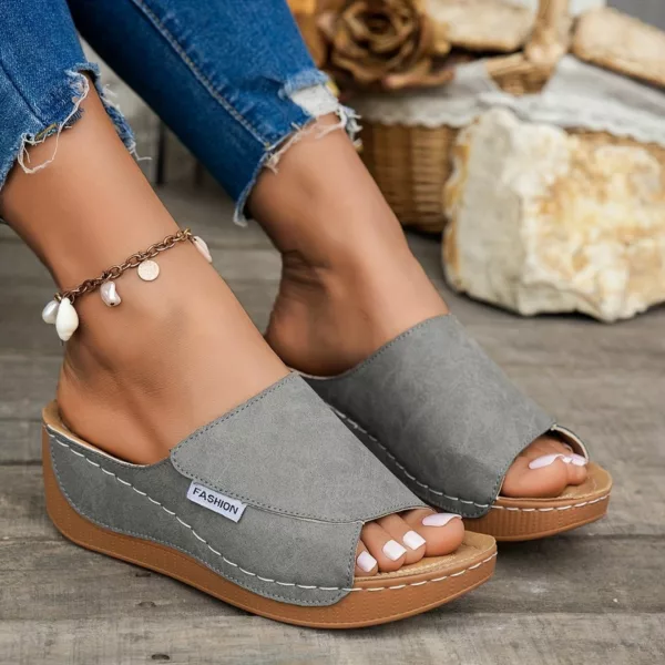 Sandales orthopédiques élégantes talon ouvert – Image 10