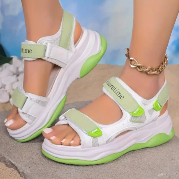Sandales plateforme femme sport confort