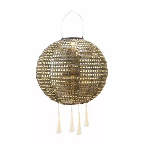Lanterne lumineuse solaire suspendue pour fête