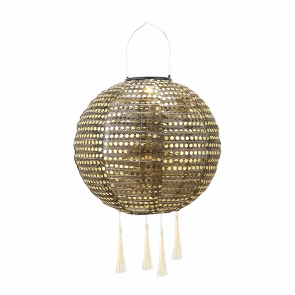 Lanterne lumineuse solaire suspendue pour fête
