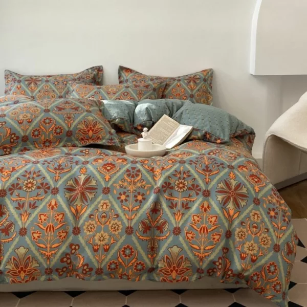 Parure de lit style oriental vintage – Image 7