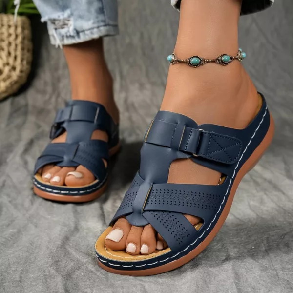 Sandales orthopédiques antidérapantes à bride – Image 11