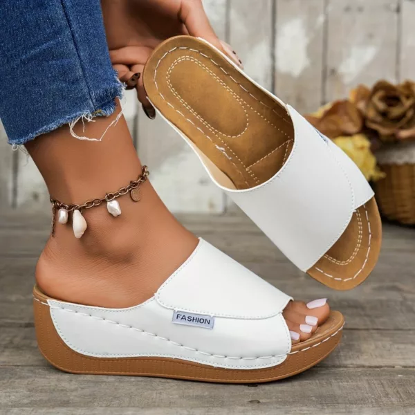 Sandales orthopédiques élégantes talon ouvert – Image 9