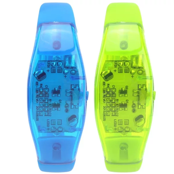 Bracelet néon rechargeable pour animation festive – Image 4