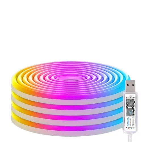 Néon lumineux mural rechargeable sans fil