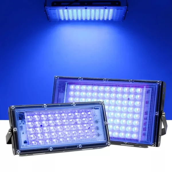 Projecteur lumière noire uv pour fête – Ambiance fluorescente garantie pour soirées, anniversaires et événements fluorescents – Image 2