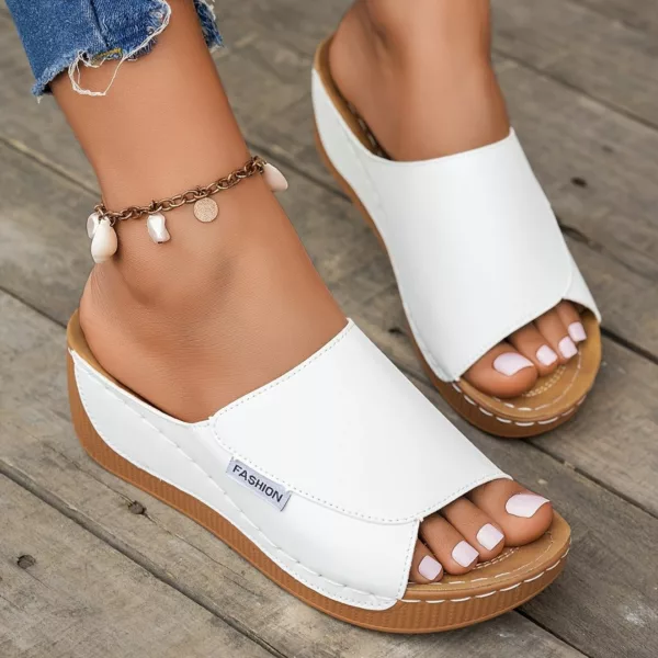 Sandales orthopédiques élégantes talon ouvert – Image 8