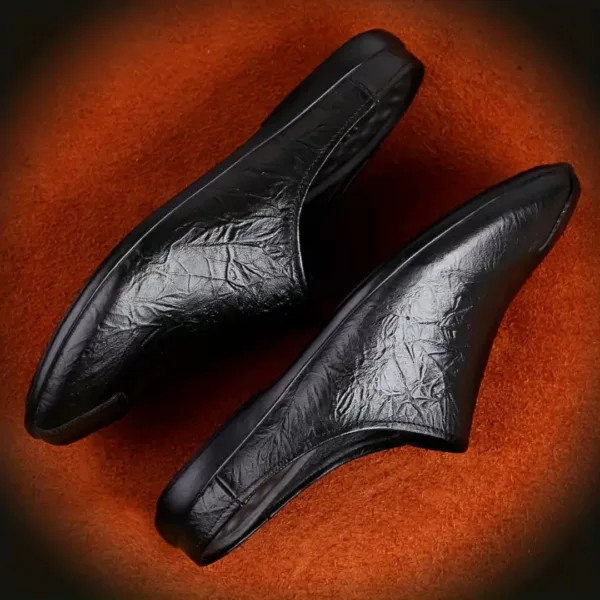 Mules confort homme cuir antidérapantes – Image 6