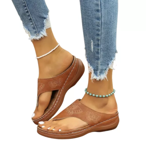 Tongs orthopédiques femme confort été – Image 6