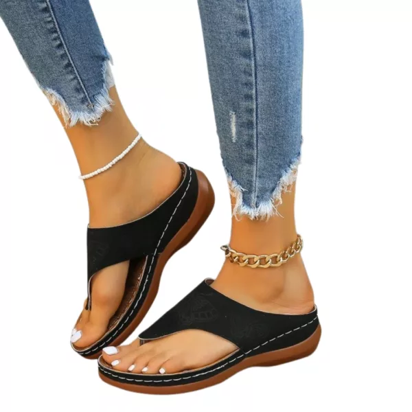 Tongs orthopédiques femme confort été – Image 9