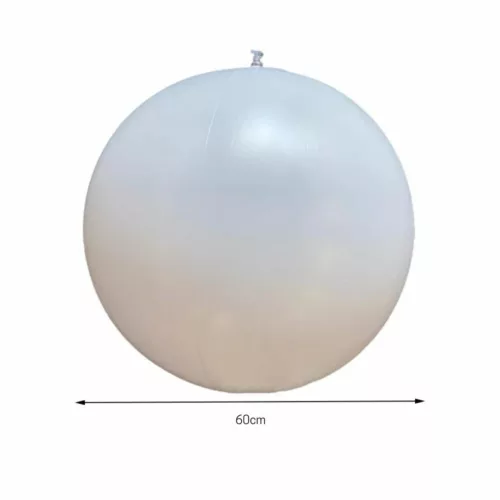 Ballon géant lumineux rechargeable sans fil – Ambiance magique en extérieur – LED multicolore étanche pour jardin, terrasse ou piscine