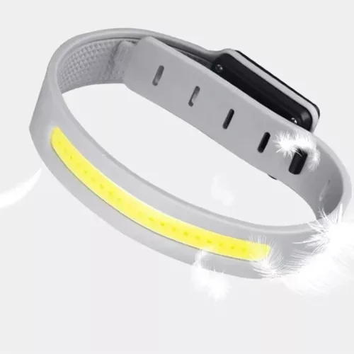 Bracelet lumineux réglable avec batterie rechargeable – Sécurité maximale la nuit pour courir, marcher ou faire du vélo