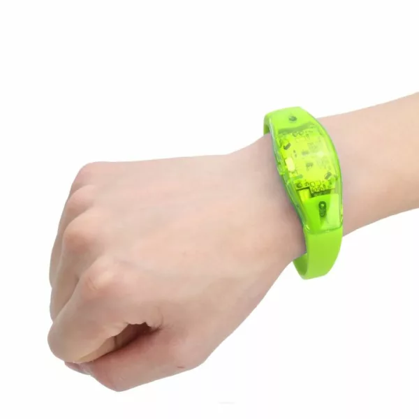 Bracelet néon rechargeable pour animation festive – Accessoire lumineux réutilisable pour soirées, fêtes et événements