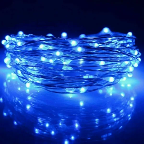 Guirlande extérieure led multicolore à batterie – Ambiance festive sans prise, idéale jardin & terrasse