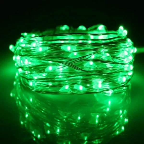 Guirlande extérieure led multicolore à batterie – Ambiance festive sans prise, idéale jardin & terrasse