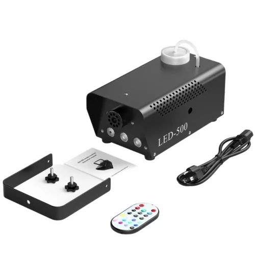 Machine à fumée compacte batterie rechargeable – Effet spectaculaire instantané sans câble, idéale pour fêtes et événements