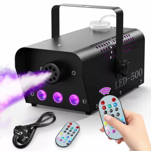 Machine à fumée compacte batterie rechargeable – Effet spectaculaire instantané sans câble, idéale pour fêtes et événements