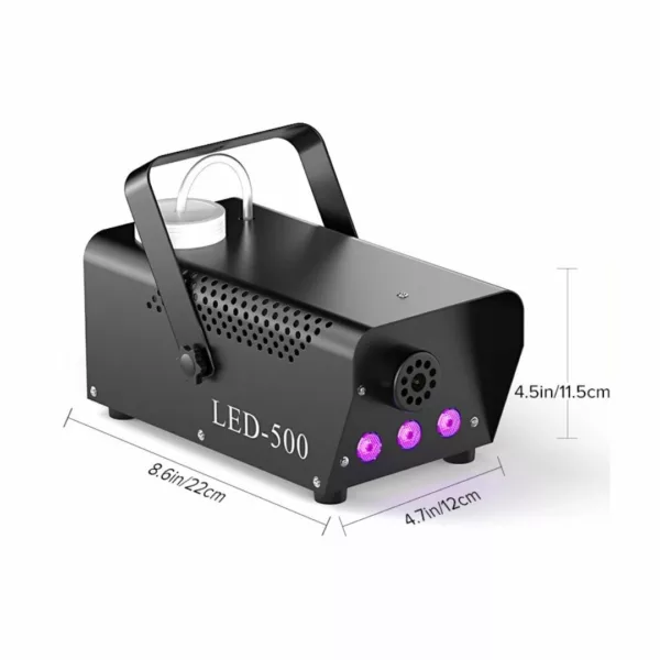 Machine à fumée compacte batterie rechargeable – Effet spectaculaire instantané sans câble, idéale pour fêtes et événements