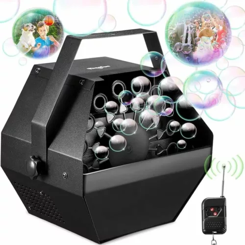 Machine bulles professionnelle portable usage extérieur – Animation festive pour mariages, anniversaires et événements en plein air