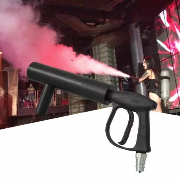 Mini canon à fumée pour animation jardin – Effet spectaculaire pour fête, mariage ou soirée en plein air