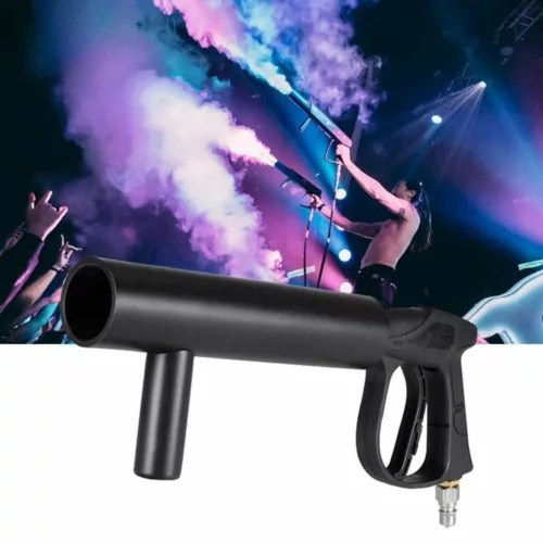 Mini canon à fumée pour animation jardin – Effet spectaculaire pour fête, mariage ou soirée en plein air