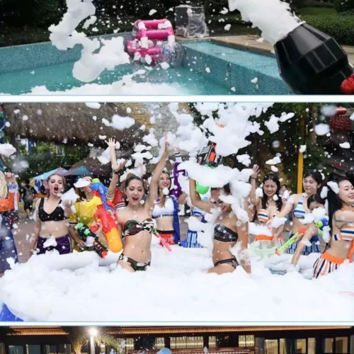 Mini machine à mousse portable pour jardin – Nettoyage puissant sans effort – Terrasse, voiture, mobilier extérieur